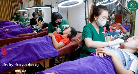 KHÓA HỌC PHUN XĂM THẨM MỸ NÂNG CAO