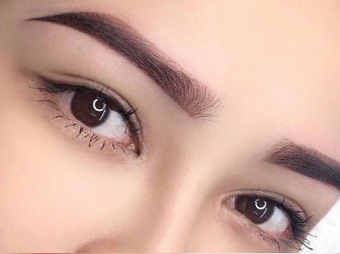 HƯỚNG DẪN CHĂM SÓC SAU KHI PHUN CHÂN MÀY ? LÀM CHÂN MÀY CÓ CẦN ĂN KIÊNG KHÔNG