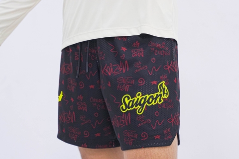 VBAX Saigon Mesh Short - Black