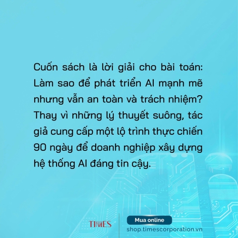 Sách Đạo Đức AI - Nguyên Tắc Và Thực Hành - Tác giả Đào Trung Thành