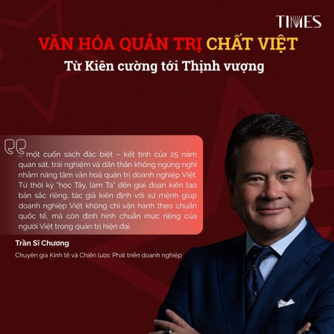 Sách - Văn Hóa Quản Trị Chất Việt: Từ Kiên cường tới Thịnh vượng - Tác giả Đỗ Thùy Dương