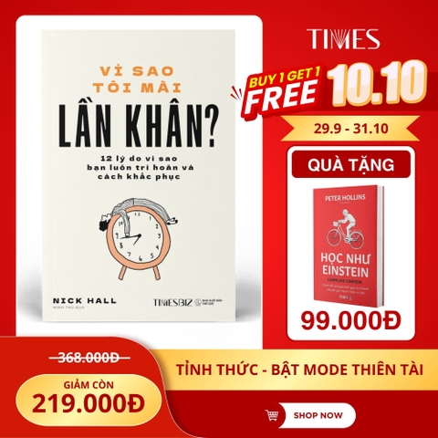 Mua 1 tặng 1: Tỉnh thức - Bật mode thiên tài ( Tặng Học như Einstein)