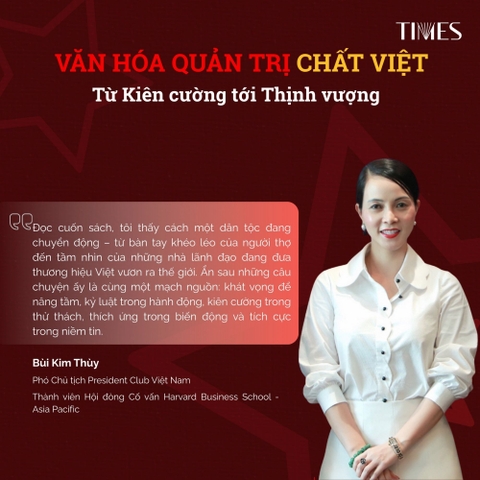 Sách - Văn Hóa Quản Trị Chất Việt: Từ Kiên cường tới Thịnh vượng - Tác giả Đỗ Thùy Dương