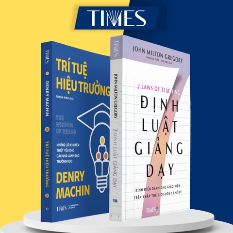 Combo Làm Thầy: Trí tuệ hiệu trưởng + 7 định luật giảng dạy
