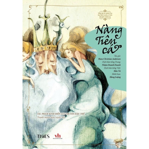 Tổng tập truyện cổ tích Andersen (Bộ sách gồm 4 cuốn, in màu): Nàng tiên cá, Cô bé bán diêm, Bộ quần áo mới của hoàng đế, Chú lính thiếc dũng cảm