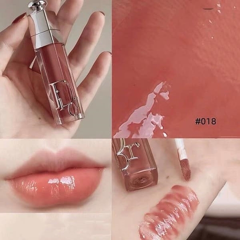 Son kem bóng Dior 018 full