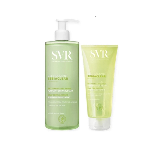 Sửa Rữa Mặt SVR Sebiaclear Gel Moussant Cho Da Dầu Mụn