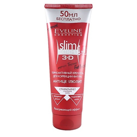 Gel tan mỡ Eveline đỏ