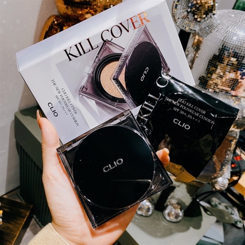 Phấn Nước Clio đen mẫu mới 03