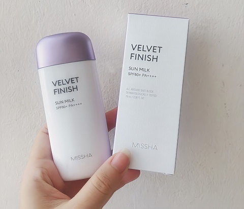 KCN kem chống nắng Missha tím