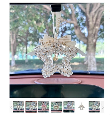 Khánh treo gương đính đá sang trọng thời trang