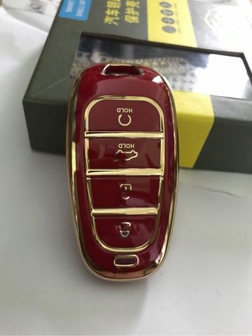 (TPU) Ốp khóa mạ nhựa xe Hyundai