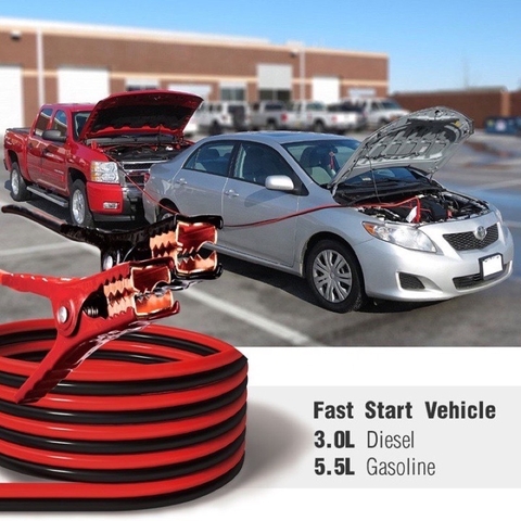 Bộ 2 dây câu bình ắc quy xe ô tô chịu tải 2000AMP