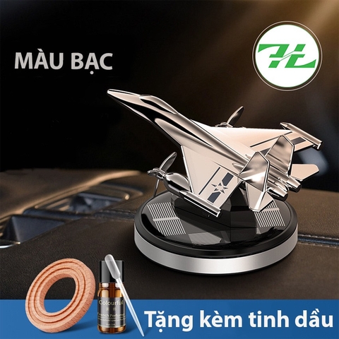 MH Máy Bay Phản Lực, Năng Lượng Mặt Trời Khuếch Tán Hương Thơm, Khử Mùi Ô Tô, Tặng Kèm Tinh Dầu Thơm