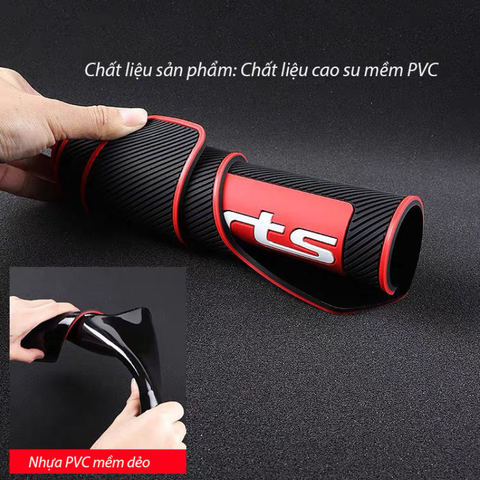 Bộ 2 tấm cao su chắn bùn thể thao KT 43x23 kèm ốc vít - Size lớn