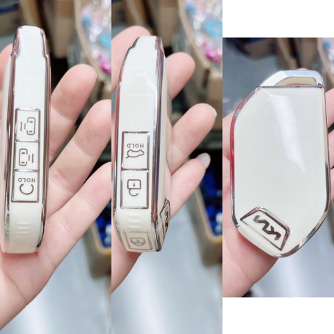 (TPU) Ốp khóa xe KIA