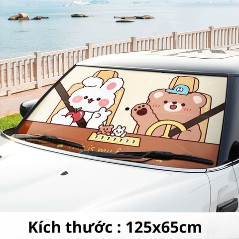Ô dù che nắng kính lái -  Ô gấp ngược thông minh