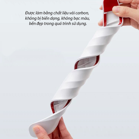 Bộ 2 miếng dán vân sợi Carbon chống va đập góc xe