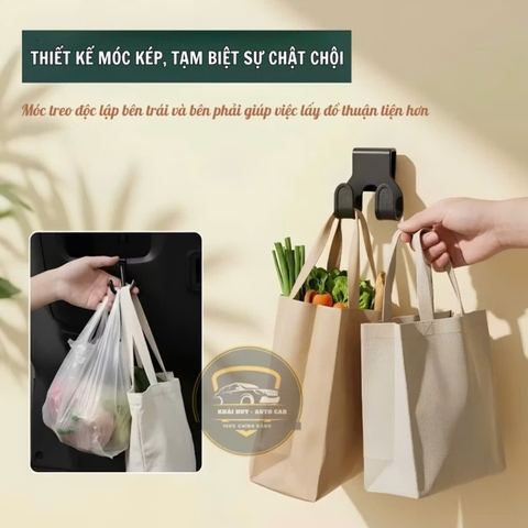 (KH) Móc treo đồ đôi 2S