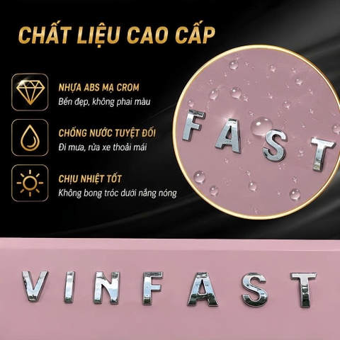 (KH) Chữ nổi 3D Discovery dán nắp capo màu