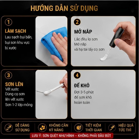 (KH) (35 màu) Bút xoá vết xước