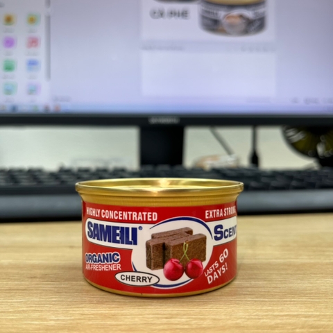 Sáp Thơm Sameli của Pháp công nghệ ORGANIC tự nhiên khử mùi ô tô hiệu quả - 35g