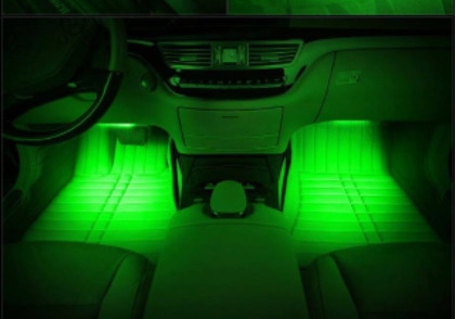 Đèn Led gầm ghế ô tô nháy theo nhạc 4 thanh dài