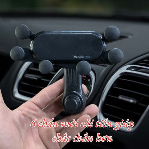 Combo Kẹp điện thoại cửa gió 6 chấu Essager - The one Pro+chân dài cửa gió