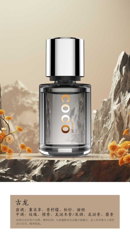 Nước hoa ô tô cao cấp COCO dung tích 160ml 5 mùi hương thơm