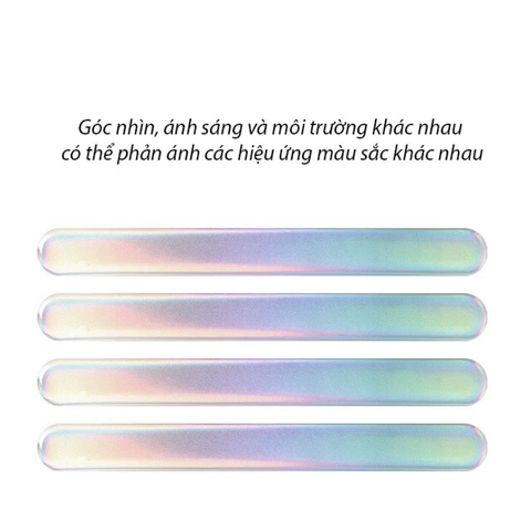 Sét chi tiết chống xước hõm và tay nắm cửa phản quang