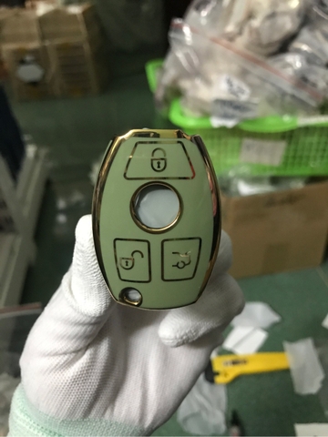 (TPU) ốp khóa mạ nhựa xe Mercedes