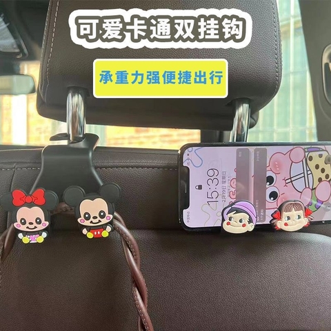 (2 màu) Móc treo đồ đôi 2in1