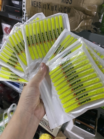 Bộ 20 miếng tem phản quang sport