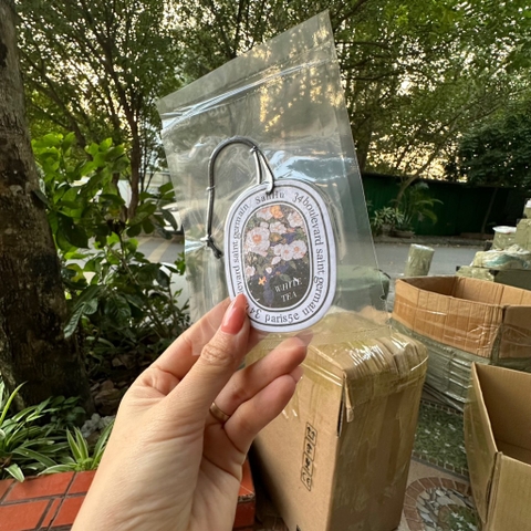 Nước Hoa Khô - Dây Thơm Treo Xe Hương Nước Hoa Pháp