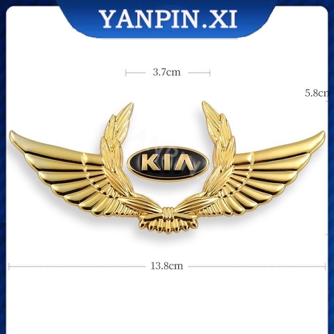 Đôi Cánh thiên Thần 3D có logo hãng