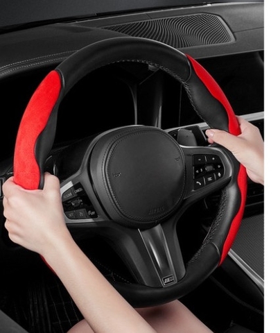 Bộ 2 Miếng Ốp Vô Lăng Ô Tô Chống Trượt Cao Cấp Phù Hợp Cho Tất Cả Các Loại Xe - VL07