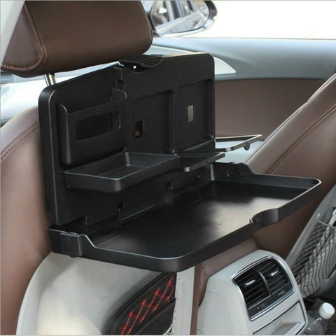 Khay nhựa abs siêu dày siêu bền gấp gọn tiện dụng - Khay treo sau ghế