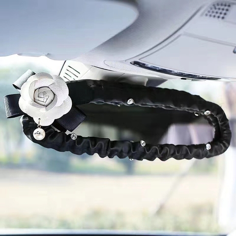 Đai Bọc gương chiếu hậu xe ô tô nhiều mẫu dễ thương trang trí nội thất xe sinh động