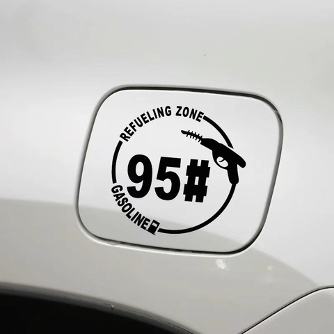 Tem Decal Dán Nắp Bình Xăng Ô Tô