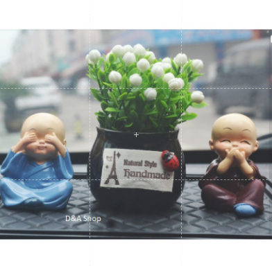 Bộ tượng 4 chú tiểu Tứ Không