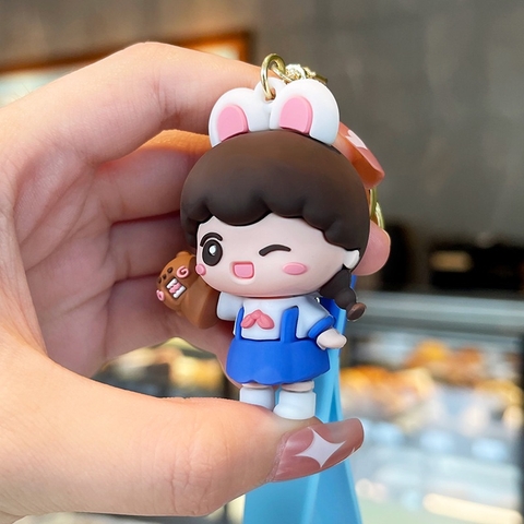Móc khoá phi hành gia dễ thương
