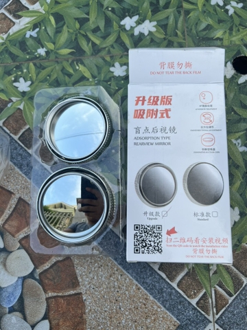 Bộ 2 gương có viền xoay 360