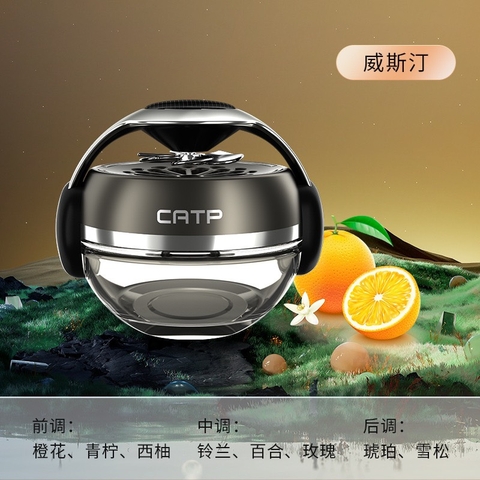 Nước hoa CATP có cánh quạt xoay bằng năng lượng mặt trời - dung tích 50ml