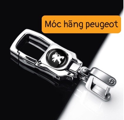 Móc Khoá Xoay 360 Độ dán Logo kèm 1 tô vít