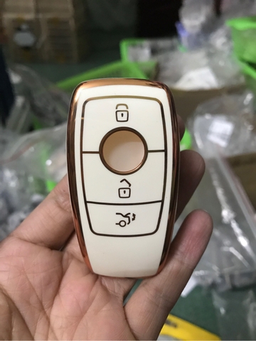 (TPU) ốp khóa mạ nhựa xe Mercedes
