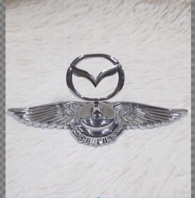 Logo cánh chim đại bàng các hãng xe - logo lắp mui xe ô tô chất liệu mạ hợp kim sáng bóng - LGMX