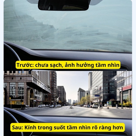 Nước Rửa Tinh Chất Màng Dầu Kính Ô Tô 180ml Thông Dụng Dụng Cụ Lau Kính Cửa Sổ Bảo Dưỡng An Toàn Hơn Khi Lái Xe - NRK