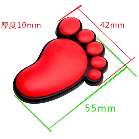 Bộ 4 miếng chống va đập hình bước chân mini