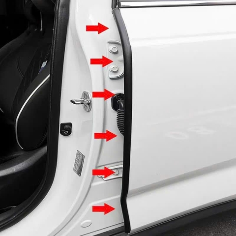 1 cái gioăng cột B lõi thép dài 80cm lắp đặt 2 bên mép cửa