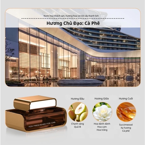 Nước hoa ô tô hãng DUKE  dung tích 50ml màu